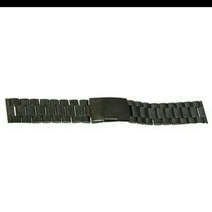 BLACK STEEL WATCHBAND